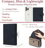 RFID Slim Passport Holder for Travel – Leather Passport Wallet for Women & Men - Image 5