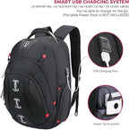 Swissdigital Design Travel Laptop Backpack, College Backpack - Image 3