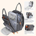 BabbleRoo Diaper Bag Backpack - Image 4