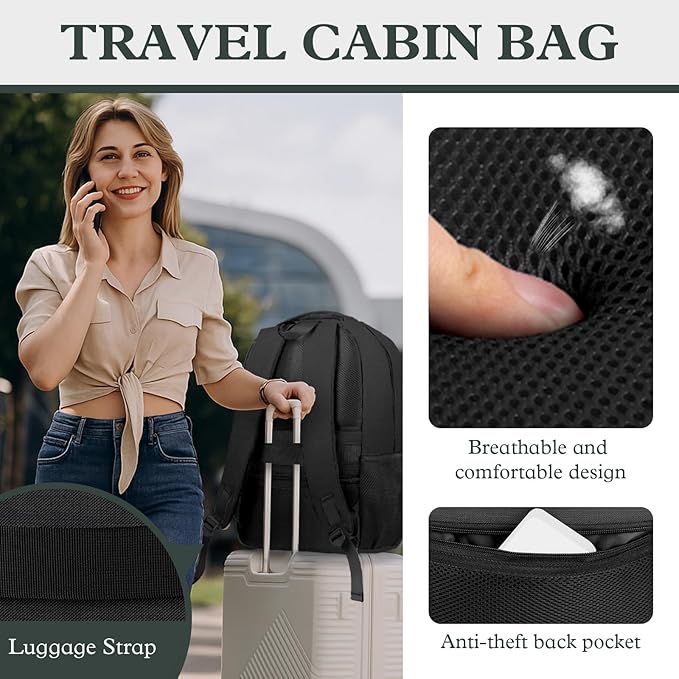 Laptop Backpack, Travel Backpack - Image 5