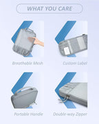 BAGSMART 6 Set /4 Set/2 Set Compression Packing Cubes - Image 5