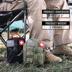 EVERLIT 250 Pieces Survival First Aid Kit IFAK EMT Molle Pouch Survival Kit - Image 5