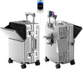 Zipperless Luggage, Polycarbonate Aluminum Hardshell, Expandable Carry-On by cycyCarry