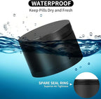 Portable Metal Pill Case, Single Waterproof Daily Pill Box - Image 4