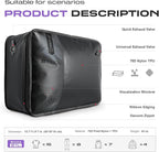 TPU Vacuum Bag for Travel, 70D Nylon Reusable Compression Bag - Image 2