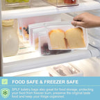 SPLF 3 Pack Leakproof Clear Toiletry bags, TSA Approved Quart Size Zipper Bags - Image 6