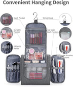 Narwey Hanging Toiletry Bag for Women Travel Makeup Bag Organizer Toiletries - Image 2