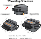 MIER Expandable Lunch Bag Insulated Lunch Box - Image 3