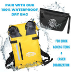 3-Pack Tactiko Heavy-Duty Splash Water Resistant Zipper Pouches - Image 8