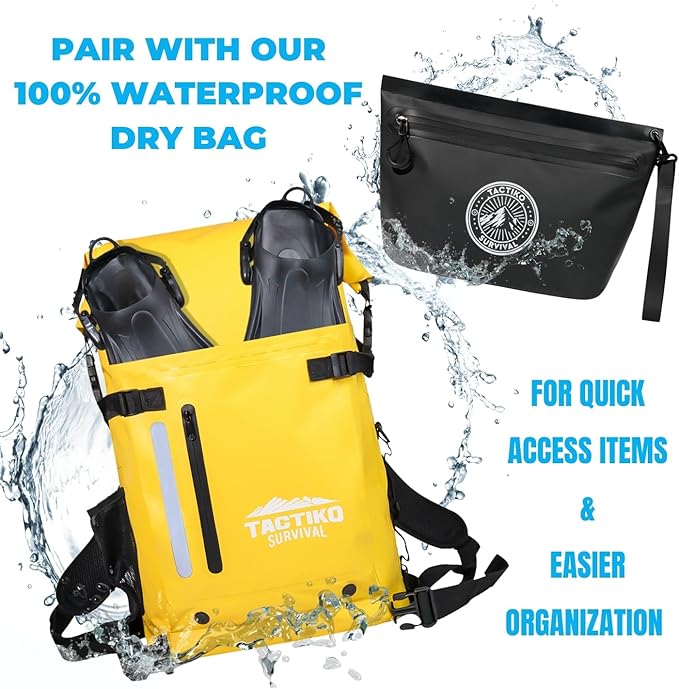 3-Pack Tactiko Heavy-Duty Splash Water Resistant Zipper Pouches - Image 8