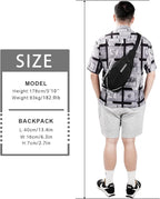 WATERFLY Small Crossbody Sling Backpack Anti Theft Backpack - Image 6