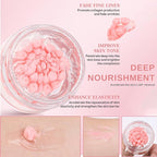 PDRN Collagen Renewal Anti-Aging Face Moisturizer Cream with Capsule Gel, Korean Skincare for Deep Hydration and Skin Repair, 50g, 1.7 fl oz