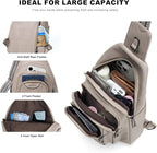 Crossbody Sling Bag for Women Men Anti Theft Cross Body Fanny Pack Belt Bag - Image 4