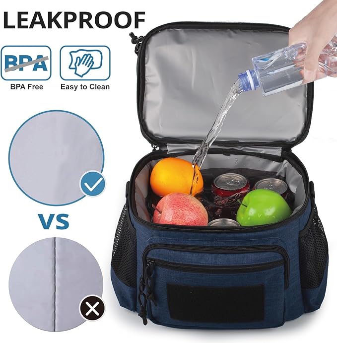 ATRIPACK Lunch Bag for Men, Double Deck Tactical Lunch Box Work - Image 7