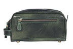 10" Premium Leather Toiletry Travel Pouch - Image 2