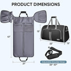 BALEINE Convertible Garment Bag - Image 2