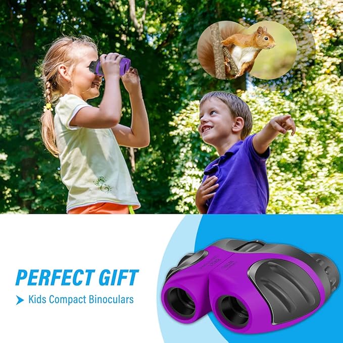 3-8 Years Old Girl Easter Gifts, VNVDFLM Compact Binoculars - Image 7