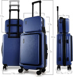 22 Inch Carry On Luggage 22x14x9 Airline Approved, Carry On Suitcase - Image 2