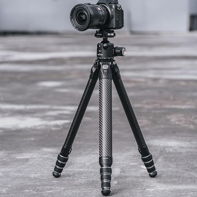 Falcam TreeRoot F38 Pro Carbon Fiber Tripod, 5kg Load, F22 Interfaces, 1/4" - Image 2
