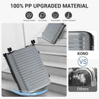 Kono 20 Inch Expandable Carry On Luggage - Image 3