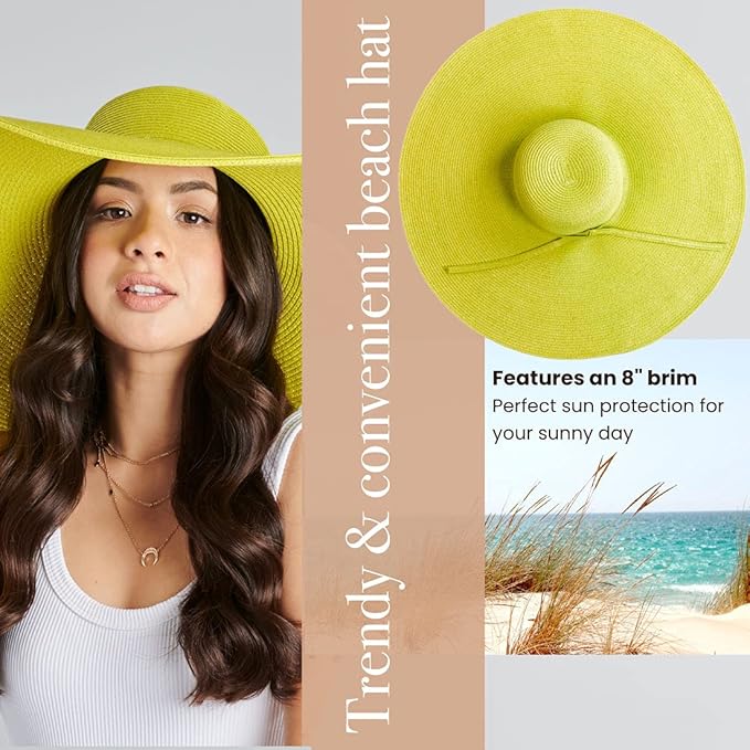 San Diego Hat Company Women's Ultrabraid X-Large Brim Hat, Adjustable Sun Hat - Image 3