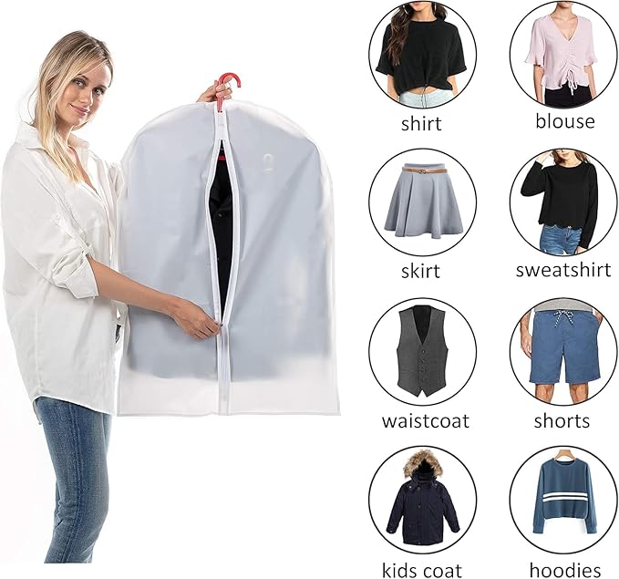 36" Women Suit Bags, Garment Bags - Image 3