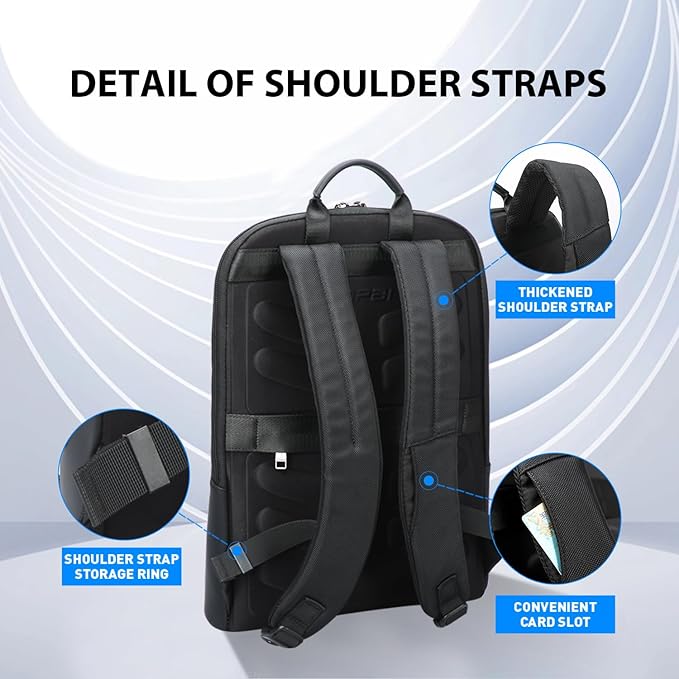 BOPai Slim Laptop Thin Business Backpack - Image 6