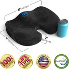Everlasting Comfort Doctor Recommended Memory Foam Seat Cushion - Image 4