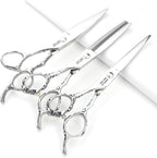 6 Inch Hair Cutting Scissors for Left Hand Hair Cutting Scissors Set (6 Inch 3 Pieces-A)