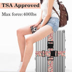 Butterfly Luggage Straps for Suitcases TSA Approved, Luggage Identifiers for - Image 5