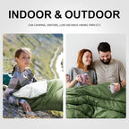 Sleeping Bags for Adults Cold Weather, Waterproof, Lightweight Camping Sleeping - Image 9