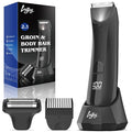 INVJOY Manscape Body Trimmer for Men, Waterproof Electric Razor/Shavers by INVJOY
