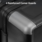 LEVEL8 Zipperless Carry On Suitcase Airline Approved - Image 4