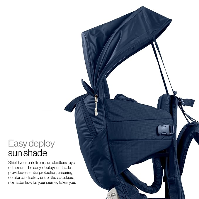 Vandra™ River - Scandinavian Hiking Baby Carrier Backpack - Gravity Lock™ - Image 8