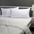 Amazon Basics Down Alternative Bed Pillows, Medium Density - Image 6