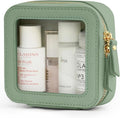 Popvibe Clear Makeup Bag Travel Cosmetic Case Transparent Toiletry Bag by POPVIBE