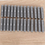 25Pcs/Set Hair Cold Perm Rods Perm Rods Hair Perm Rods Styling Tools & Appliances Clips Tool, Gray Hair Rollers