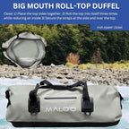 Malo'o Waterproof Roll-Top Duffel - 100L - Keep Gear Dry - Image 2