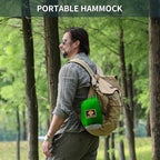 Camping Hammock with Net, Portable Lightweight Double Hammocks with Tree Straps - Image 5