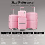 4-Piece Hardshell Luggage Set - Image 3