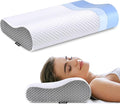 Neck Pillow Memory Foam for Pain Relief Bed Pillow for Sleeping, Ergonomic by Polovo