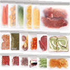 SPLF 18 Pack BPA FREE Reusable Storage Bags, Extra Thick Leakproof Silicone and by SPLF