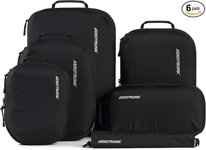Aerotrunk Ultralight Compression Packing Cubes by Aerotrunk