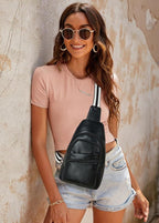 Sling Bag Crossbody Bags for Women Small Cross Body Bag Fanny Packs Chest Sling - Image 2