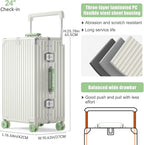 Aluminium Frame Checked-Luggage - Image 2