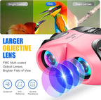 LET'S GO! Binocular for Kids, Compact High Resolution Shockproof Binoculars - Image 4