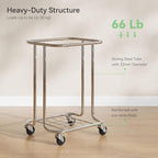 Laundry Basket with Wheels 150L/40Gal, Rolling Laundry Hamper with Steel Fram - Image 6