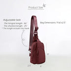 ODODOS Daily Sling Bag with Adjustable Straps Crossbody Chest Bag Lightweight - Image 6