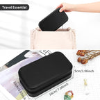 DesignSter Travel Jewelry Box, PU Leather Portable Jewelry Case, Small Jewelry - Image 5