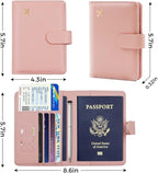 Melsbrinna Premium Leather Passport Holder Covers Case, Waterproof Rfid - Image 4